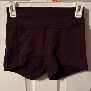 Lululemon High Rise Yoga Short-Shorts